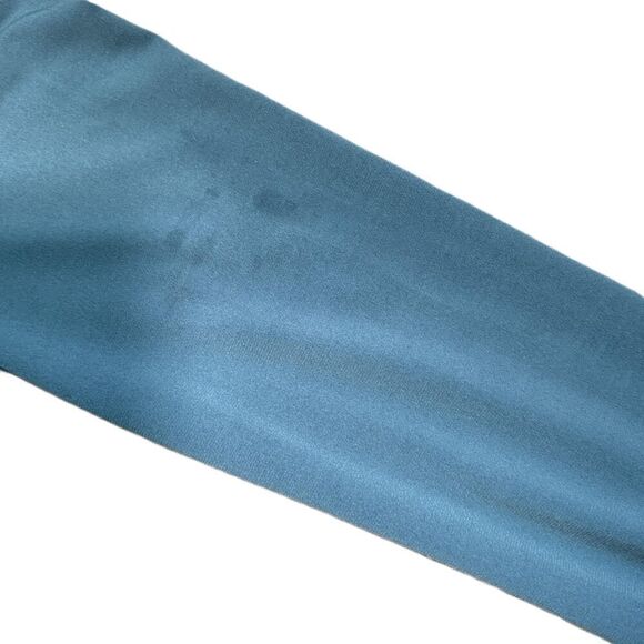 Windsor Blue Cutout Deep V-Neck High Slit Coquette Soft Girl Evening Dress Small - Picture 3 of 16